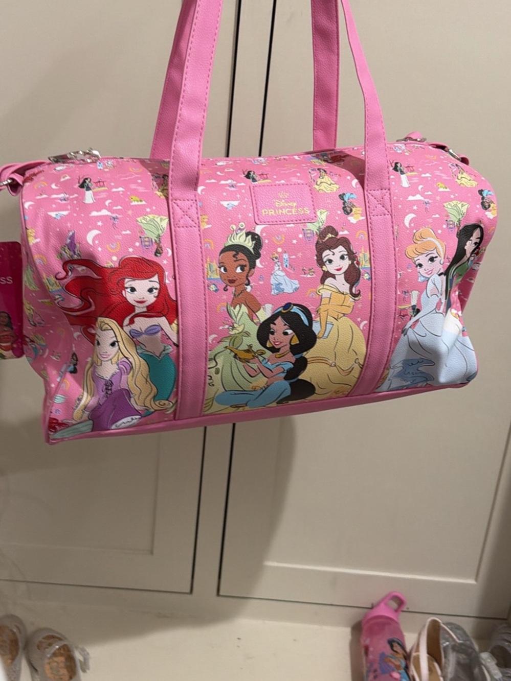 Disney Pink Princess Travel Duffel Bag